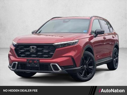 Radiant Red Metallic 2026 Honda CR-V Hybrid Sport Touring AWD