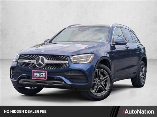 Brilliant Blue Metallic 2021 Mercedes-Benz GLC 300 4MATIC
