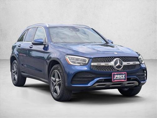Brilliant Blue Metallic 2021 Mercedes-Benz GLC 300 4MATIC