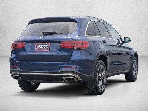 Brilliant Blue Metallic 2021 Mercedes-Benz GLC 300 4MATIC