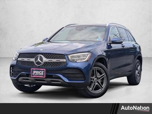 Brilliant Blue Metallic 2021 Mercedes-Benz GLC 300 4MATIC