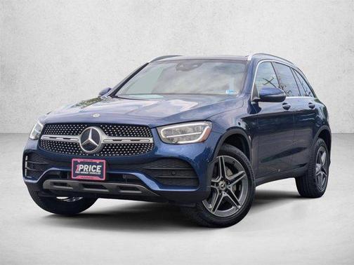 Brilliant Blue Metallic 2021 Mercedes-Benz GLC 300 4MATIC