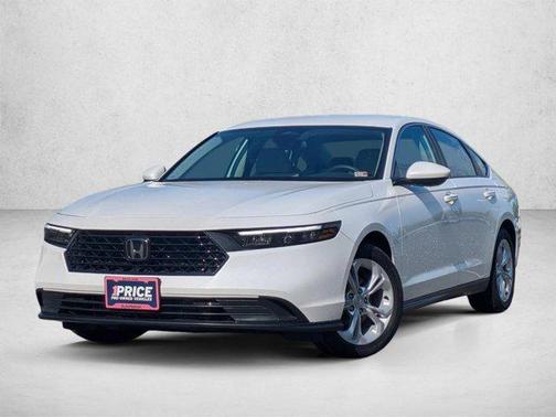 Platinum White Pearl 2024 Honda Accord LX 1.5T