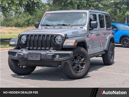Billet Silver Metallic Clearcoat 2021 Jeep Wrangler Willys