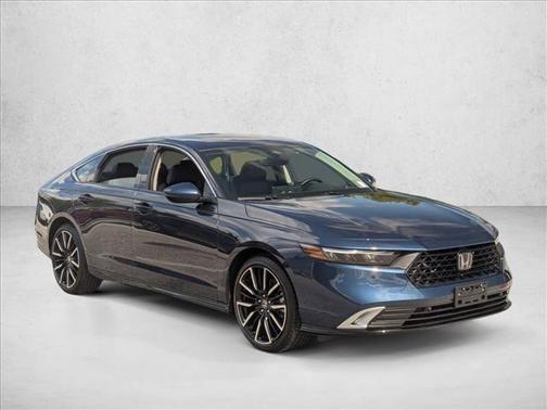 Canyon River Blue Metallic 2026 Honda Accord Hybrid Touring