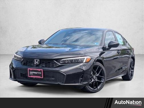 Crystal Black Pearl 2026 Honda Civic Sport