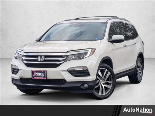 White Diamond Pearl 2016 Honda Pilot Elite