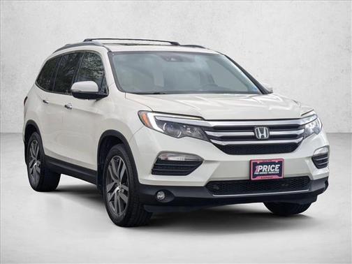 White Diamond Pearl 2016 Honda Pilot Elite