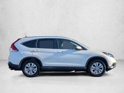White Diamond Pearl 2013 Honda CR-V EX-L