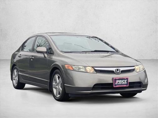 Galaxy Gray Metallic 2007 Honda Civic EX