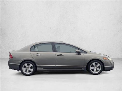 Galaxy Gray Metallic 2007 Honda Civic EX