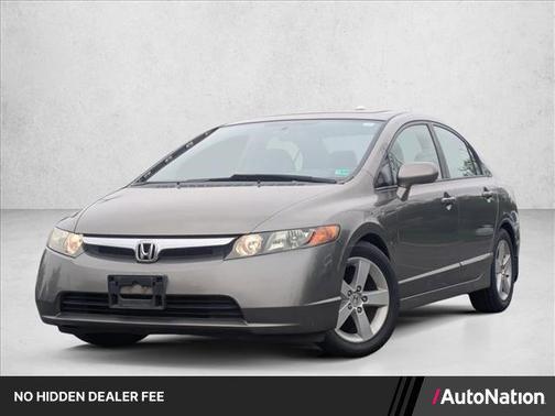 Galaxy Gray Metallic 2007 Honda Civic EX