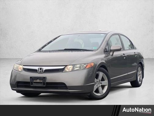 Galaxy Gray Metallic 2007 Honda Civic EX