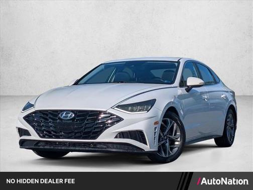 Quartz White 2020 Hyundai SONATA SEL