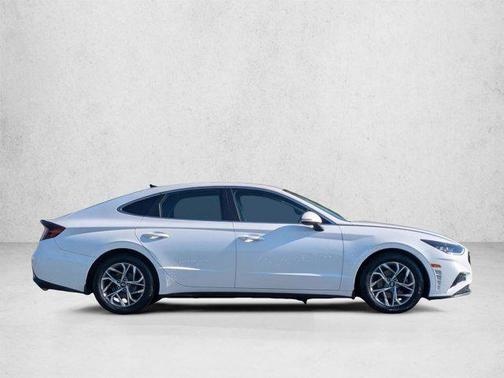 Quartz White 2020 Hyundai SONATA SEL