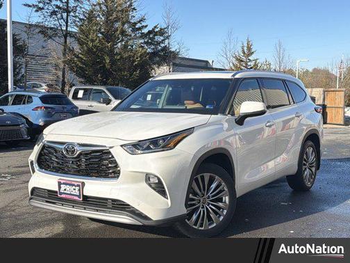 Blizzard Pearl 2021 Toyota Highlander Platinum