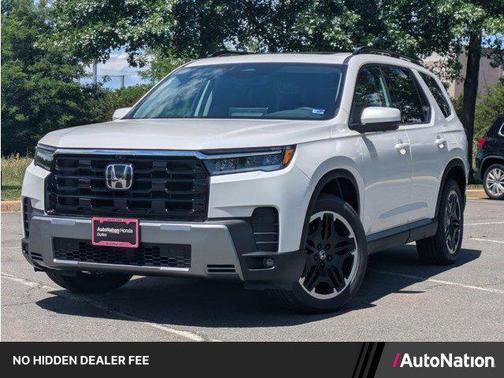 Platinum White Pearl 2026 Honda Pilot Touring 8-Passenger