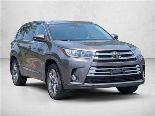 Predawn Gray Mica 2019 Toyota Highlander Limited Platinum