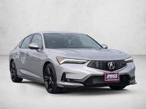Solar Silver Metallic 2026 Acura Integra FWD A-Spec