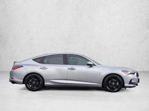 Solar Silver Metallic 2026 Acura Integra FWD A-Spec