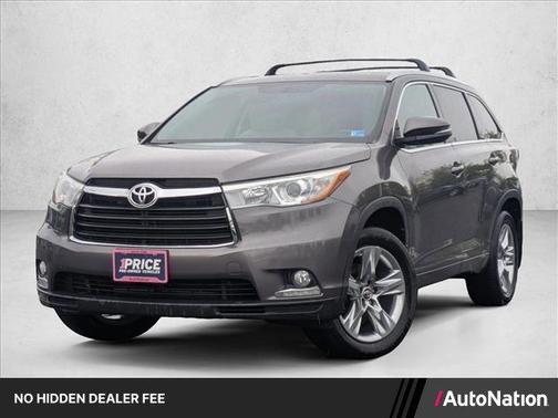 Predawn Gray Mica 2016 Toyota Highlander Limited