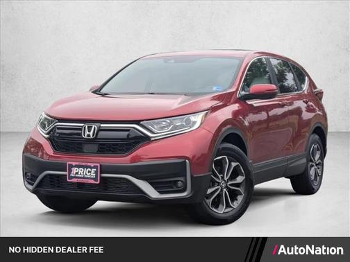 Radiant Red Metallic 2022 Honda CR-V AWD EX-L