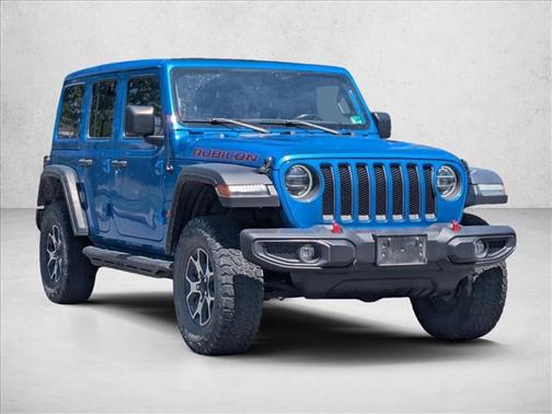 Hydro Blue Pearlcoat 2022 Jeep Wrangler Unlimited Rubicon