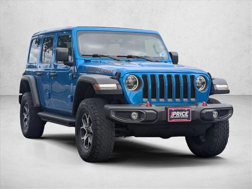 Hydro Blue Pearlcoat 2022 Jeep Wrangler Unlimited Rubicon