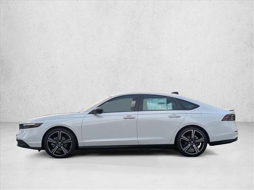 Platinum White Pearl 2026 Honda Accord Hybrid Sport