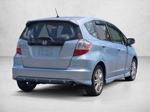 Blue 2009 Honda Fit Sport