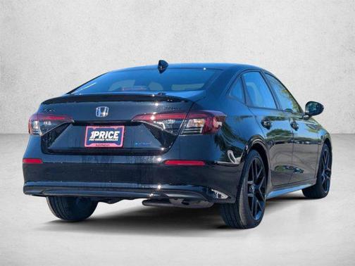 Crystal Black Pearl 2026 Honda Civic Hybrid Sport