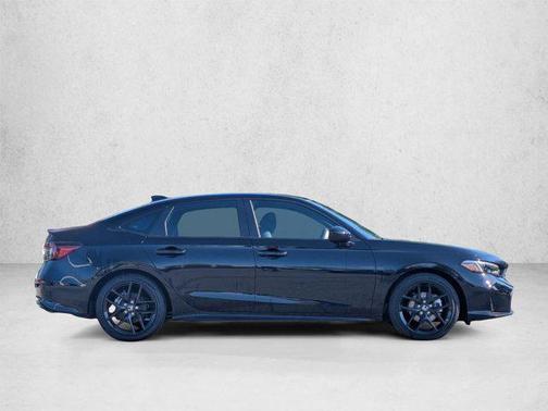 Crystal Black Pearl 2026 Honda Civic Hybrid Sport