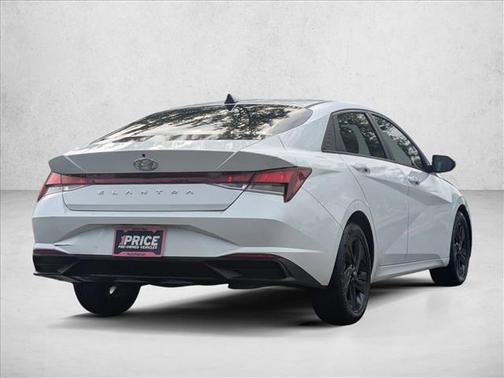 Quartz White 2021 Hyundai ELANTRA SEL