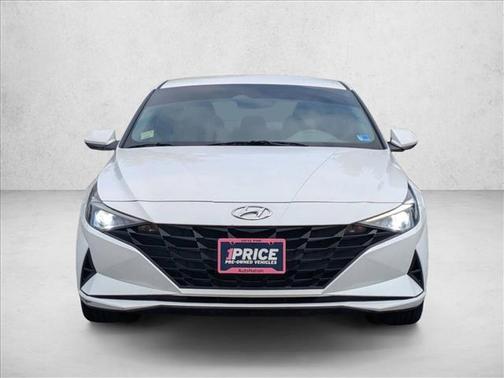 Quartz White 2021 Hyundai ELANTRA SEL