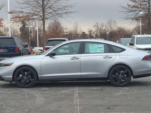 Solar Silver Metallic 2026 Honda Accord Hybrid Sport-L