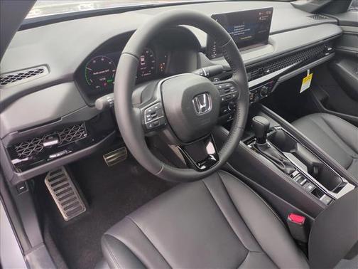 Solar Silver Metallic 2026 Honda Accord Hybrid Sport-L