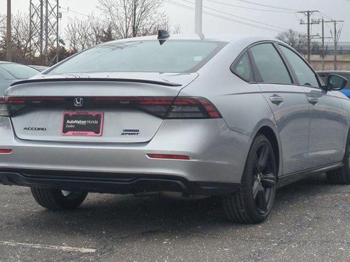 Solar Silver Metallic 2026 Honda Accord Hybrid Sport-L