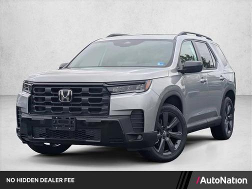 Solar Silver Metallic 2026 Honda Pilot Sport