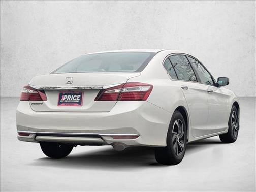 White Orchid Pearl 2017 Honda Accord LX