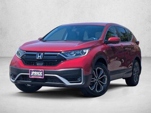 Radiant Red Metallic 2021 Honda CR-V AWD EX