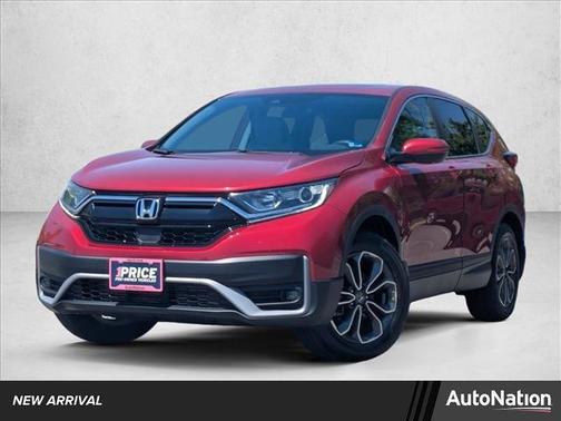 Radiant Red Metallic 2021 Honda CR-V AWD EX