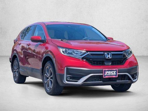 Radiant Red Metallic 2021 Honda CR-V AWD EX