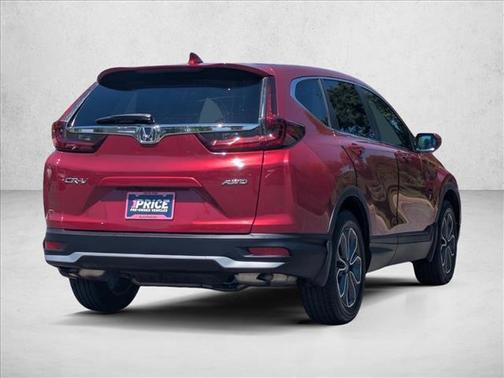 Radiant Red Metallic 2021 Honda CR-V AWD EX