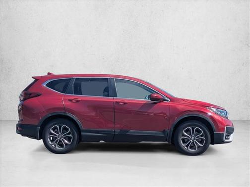 Radiant Red Metallic 2021 Honda CR-V AWD EX