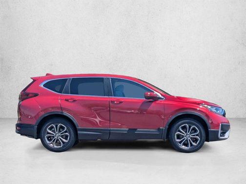 Radiant Red Metallic 2021 Honda CR-V AWD EX