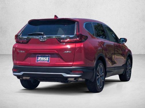 Radiant Red Metallic 2021 Honda CR-V AWD EX