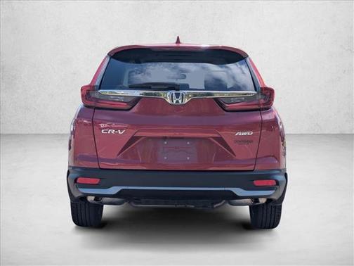 Radiant Red Metallic 2021 Honda CR-V AWD EX