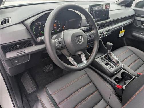 Platinum White Pearl 2026 Honda CR-V Hybrid Sport-L AWD