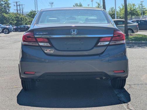 Modern Steel Metallic 2014 Honda Civic LX