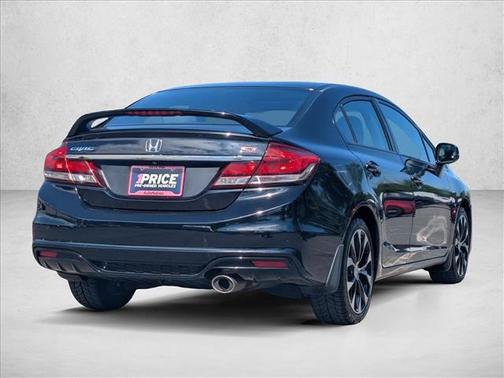 Crystal Black Pearl 2013 Honda Civic Si